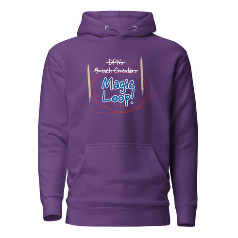 Magic Loop Hoodie for Knitters